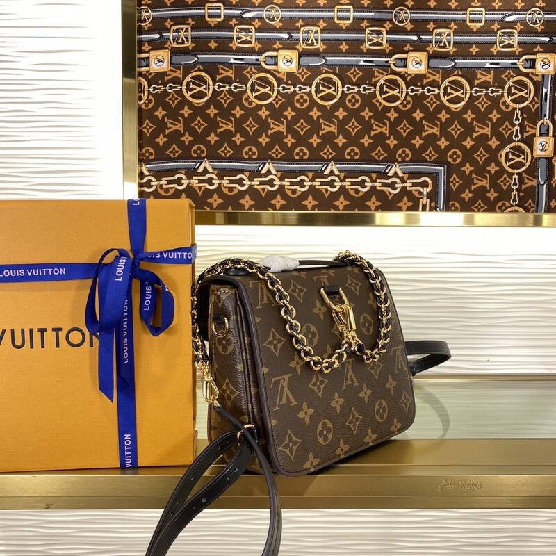 Louis Vuitton Pochette M tis Monogram Reverse crossbody — Premium Replica