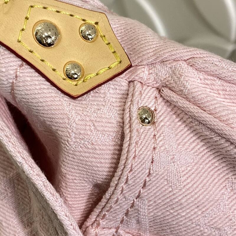 Louis Vuitton Sunset Pink Monogram Denim shoulder — Premium Replica