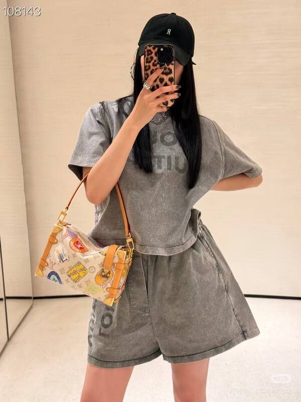 Louis Vuitton Soft Trunk White Monogram with travel stickers crossbody — 1:1 Replica