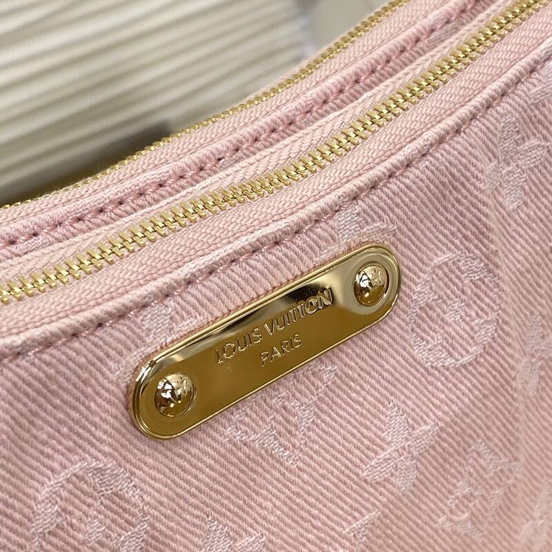 Louis Vuitton M14159 Pink Monogram Denim crossbody — Premium Replica