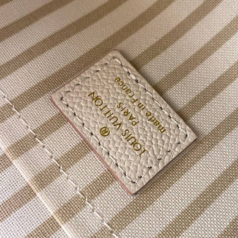 Louis Vuitton M14291 Monogram Empreinte Beige White crossbody — Top Quality Replica