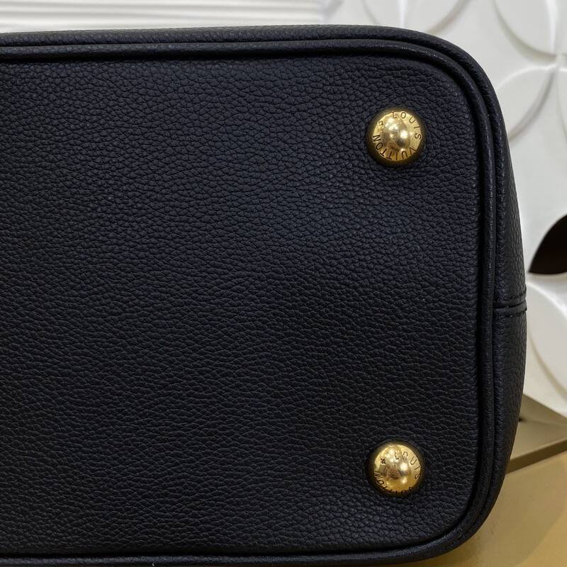 Louis Vuitton Low Key Black leather BB shoulder — 1:1 Replica