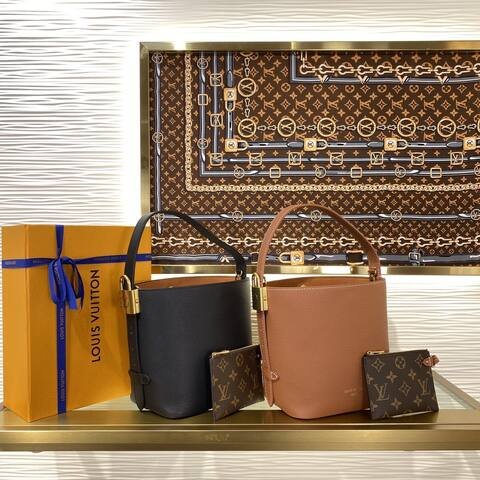 Louis Vuitton Low Key All In BB Black and Tan BB crossbody