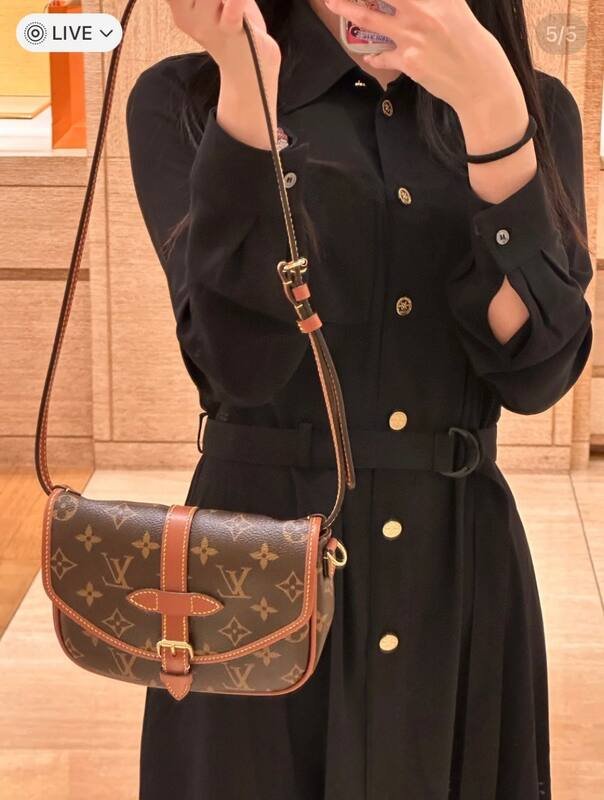 Louis Vuitton Monogram Canvas crossbody — Top Quality Replica