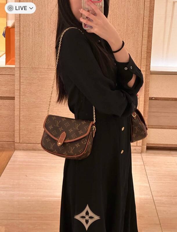 Louis Vuitton Monogram Canvas crossbody — Top Quality Replica