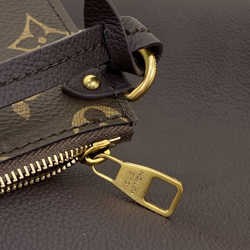 Louis Vuitton M24856 Brown Purple leather everyday — Premium Replica