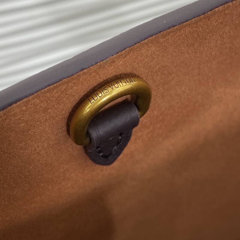 Louis Vuitton M24856 Brown Purple leather everyday — Premium Replica