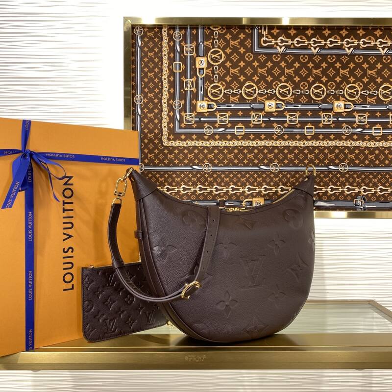 Louis Vuitton M45820 Dark Brown Monogram Empreinte crossbody — Top Quality Replica