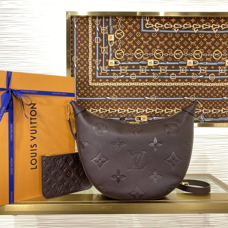 Louis Vuitton M45820 Dark Brown Monogram Empreinte crossbody — Top Quality Replica