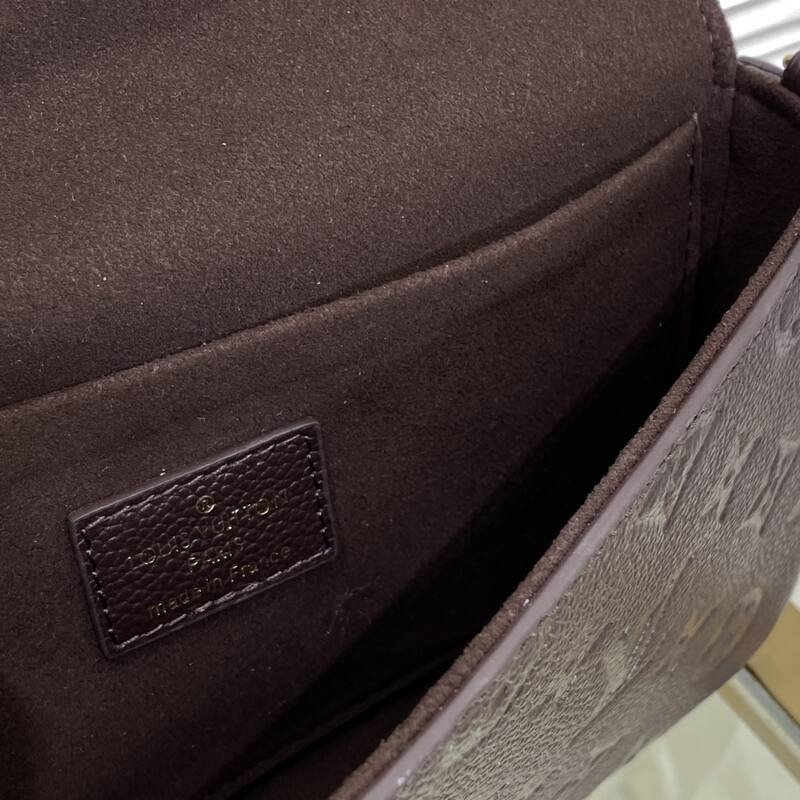 Louis Vuitton F licie Pochette Dark Brown Monogram Empreinte crossbody — AAA Quality Replica