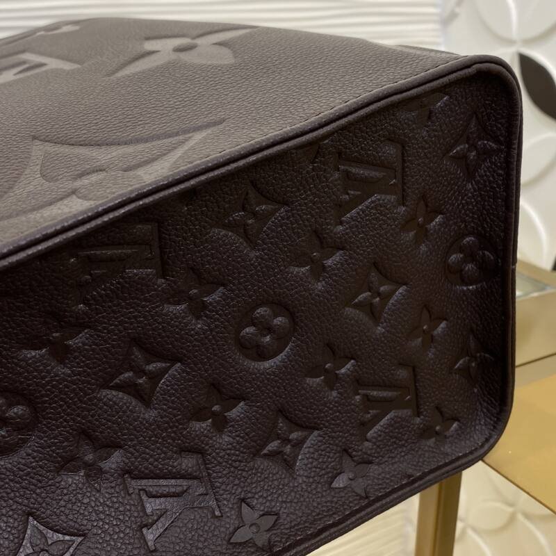 Louis Vuitton OnTheGo MM Dark Brown Monogram Empreinte MM tote — AAA Quality Replica