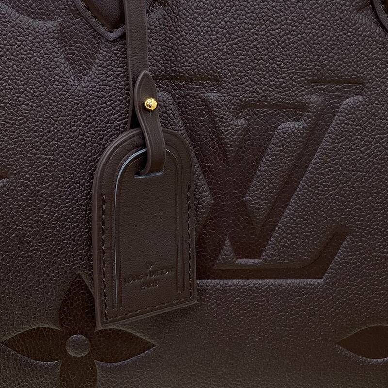 Louis Vuitton OnTheGo MM Dark Brown Monogram Empreinte MM tote — AAA Quality Replica