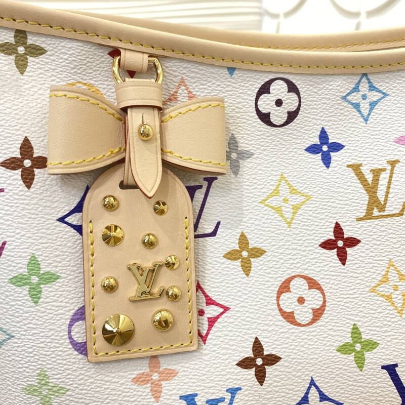 Louis Vuitton M27578 Monogram Multicolor on White shoulder — 1:1 Replica