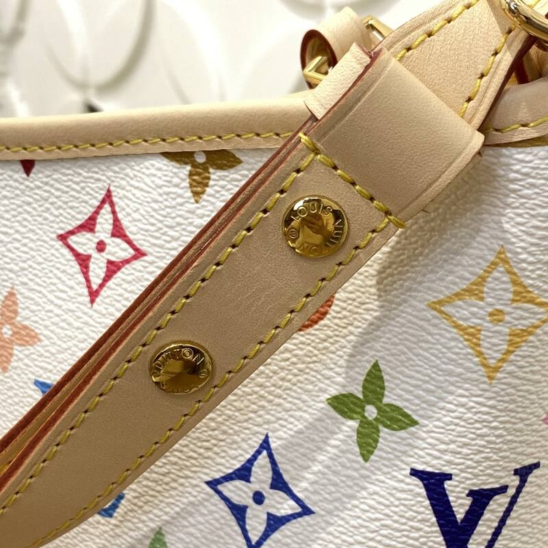Louis Vuitton M27578 Monogram Multicolor on White shoulder — 1:1 Replica