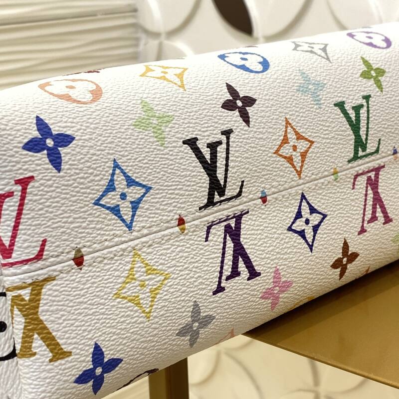 Louis Vuitton M27578 Monogram Multicolor on White shoulder — 1:1 Replica