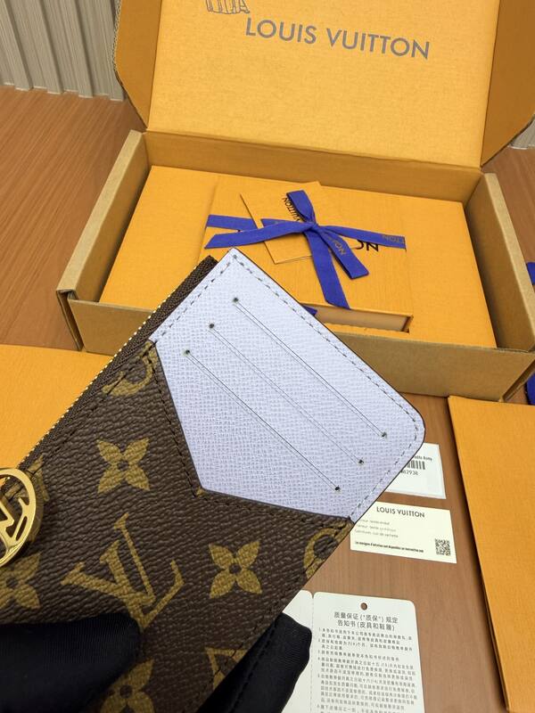 Louis Vuitton M82938 Monogram Brown with Light Blue everyday — AAA Quality Replica