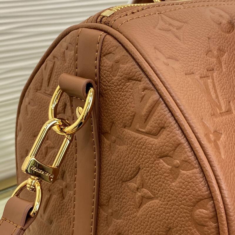 Louis Vuitton Speedy Soft 30 Monogram Empreinte Pink 30 shoulder — Top Quality Replica