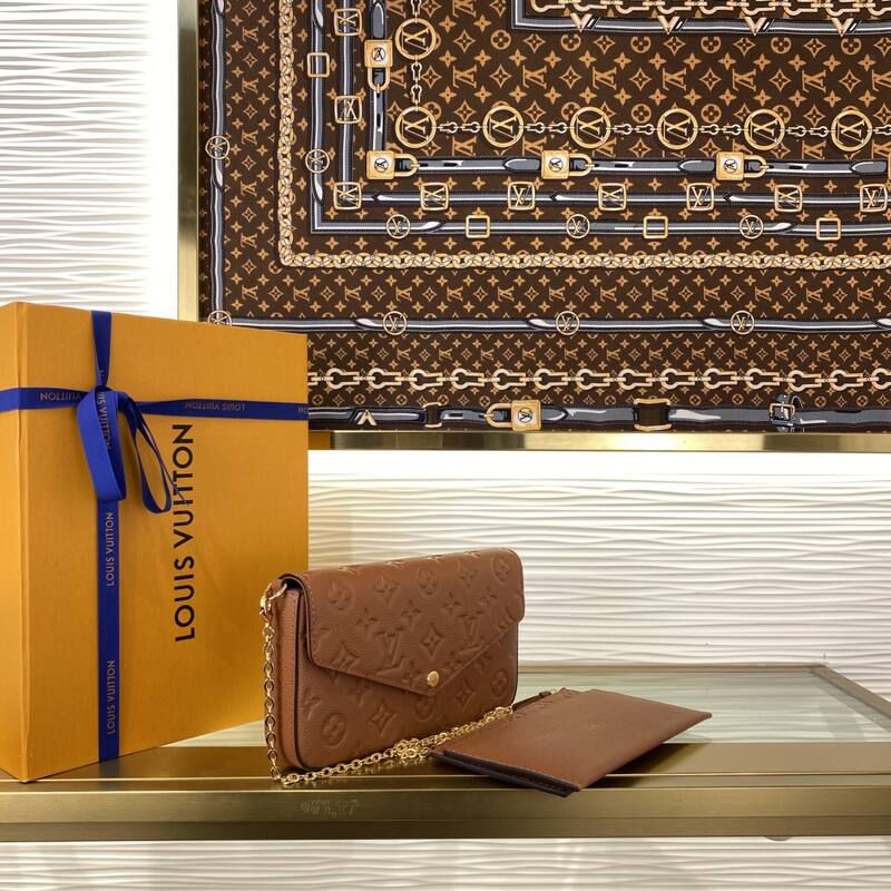 Louis Vuitton M61276 Brown Monogram Empreinte crossbody — 1:1 Replica