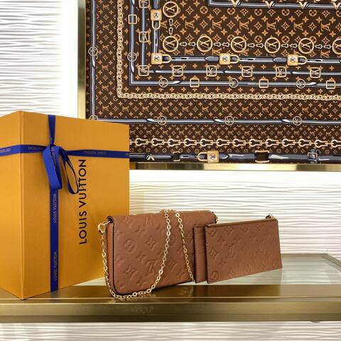 Louis Vuitton M61276 Brown Monogram Empreinte crossbody 1 1 Replica