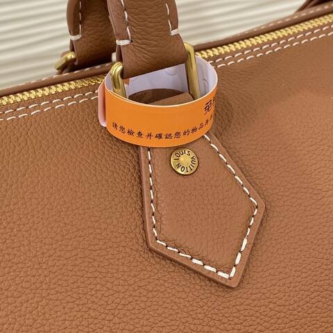 Louis Vuitton Speedy Soft 30 Brown Caramel leather 30 travel 1 1 Replica