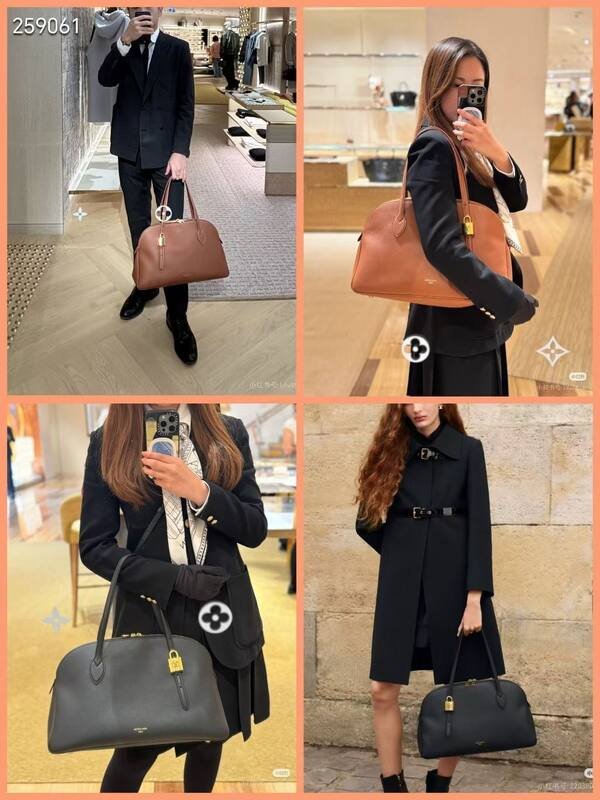 Louis Vuitton Sac Low Key Duffle Brown everyday — Top Quality Replica