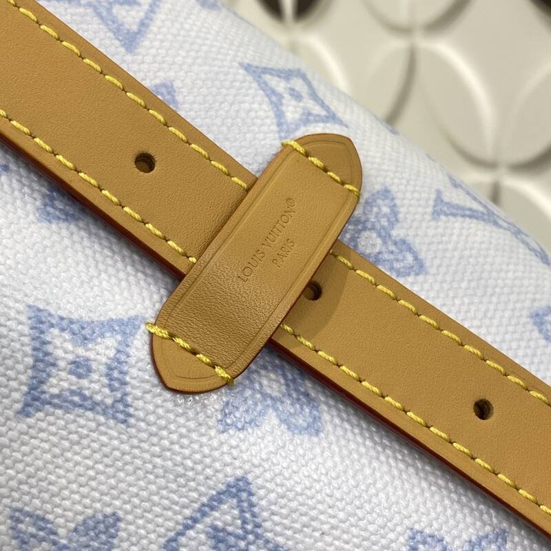 Louis Vuitton CarryAll Monogram Bleu Courrier shoulder — 1:1 Replica