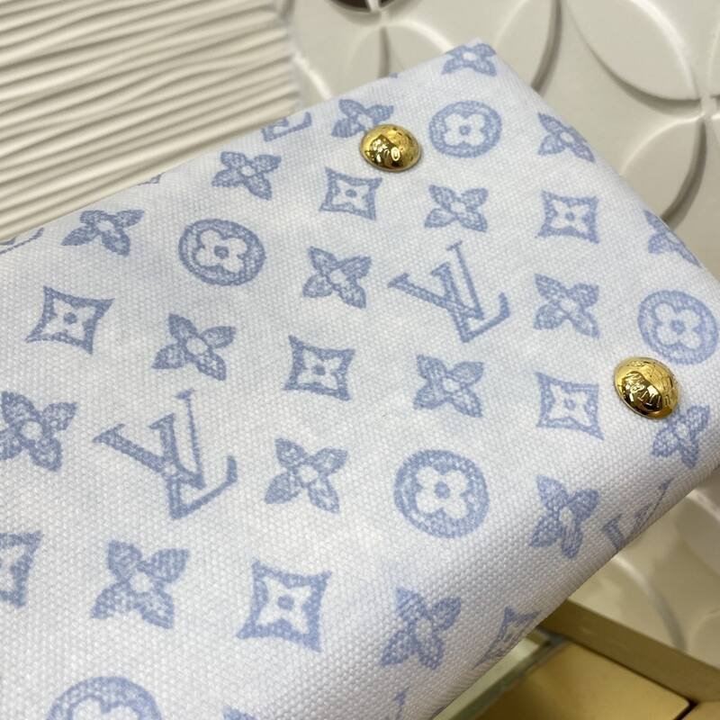 Louis Vuitton CarryAll Monogram Bleu Courrier shoulder — 1:1 Replica