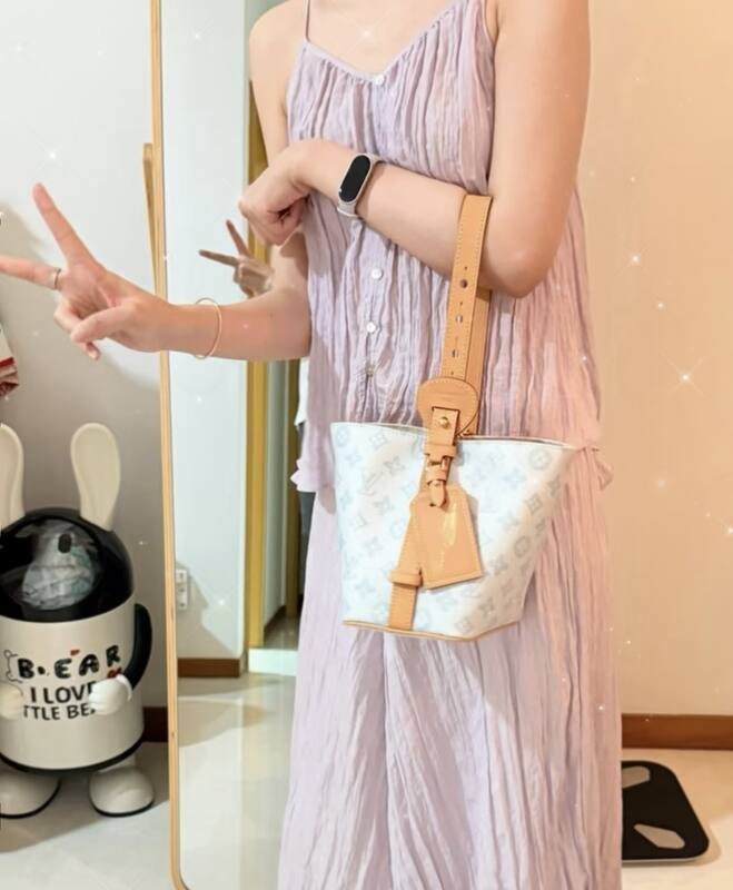 Louis Vuitton All In BB Blue Monogram BB shoulder — Top Quality Replica