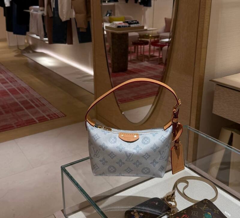 Louis Vuitton Pochette Hills Light Blue Monogram shoulder — AAA Quality Replica