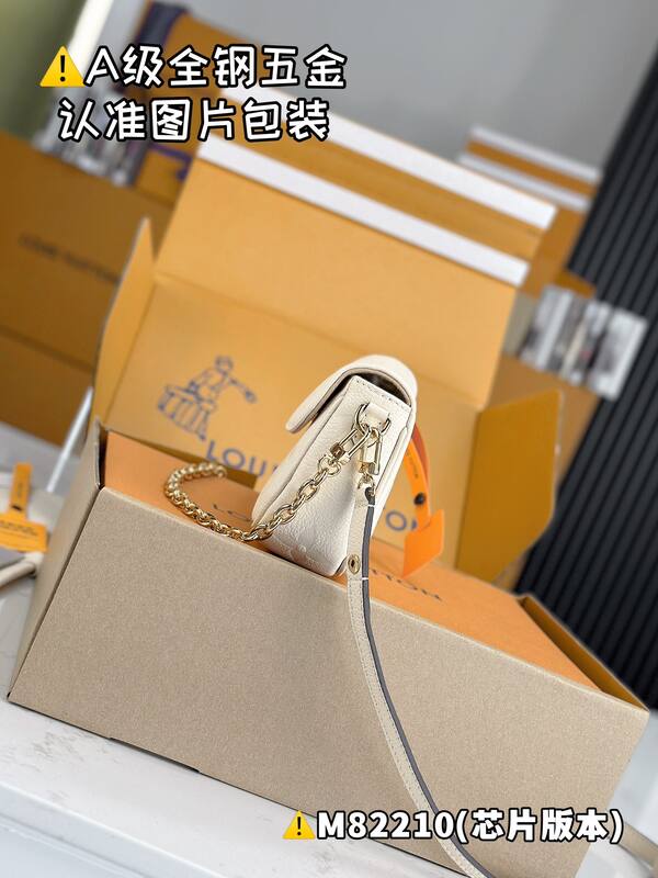 Louis Vuitton M82210 White Monogram Empreinte shoulder — Premium Replica