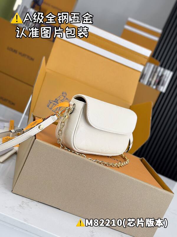 Louis Vuitton M82210 White Monogram Empreinte shoulder — Premium Replica
