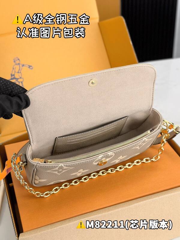 Louis Vuitton M82211 Greige Monogram Empreinte crossbody — Top Quality Replica