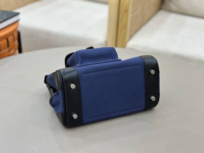 Hermes Cargo 25 Blue and Black everyday — AAA Quality Replica