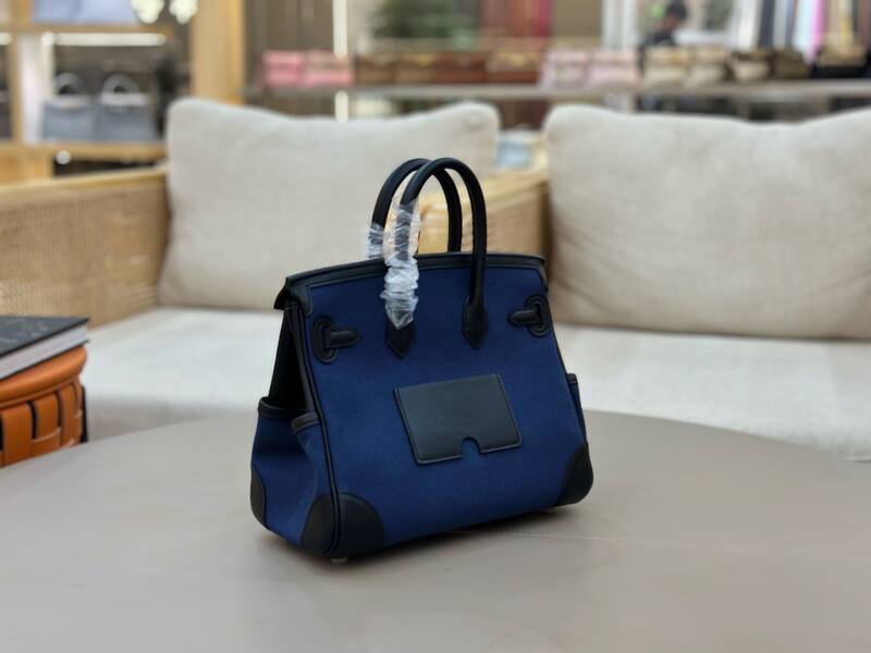 Hermes Cargo 25 Blue and Black everyday — AAA Quality Replica