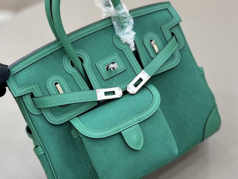 Hermes Cargo 25 Green tote — 1:1 Replica