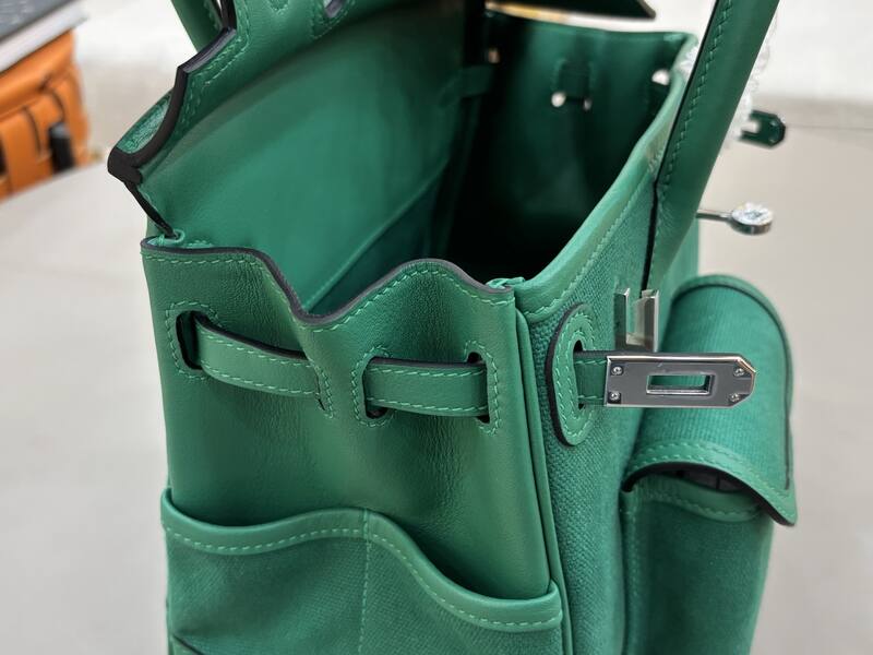 Hermes Cargo 25 Green tote — 1:1 Replica
