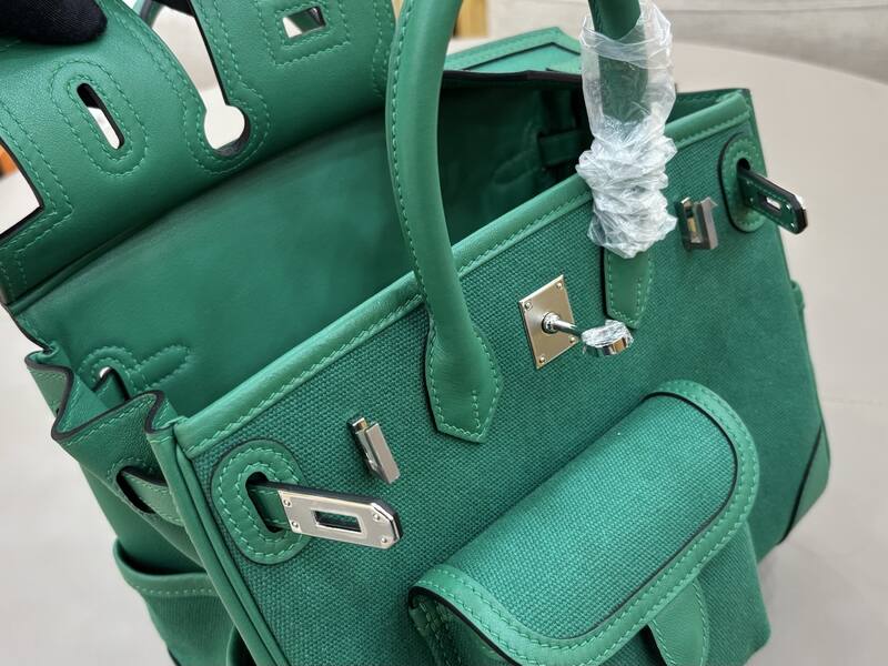 Hermes Cargo 25 Green tote — 1:1 Replica