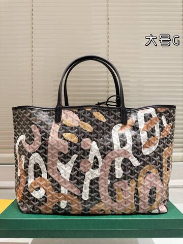Goyard Black 40x30x16cm shoulder bag Top Quality Replica