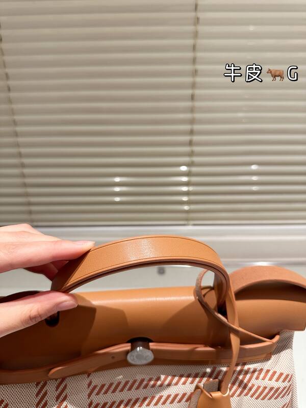 Hermes Herbag Beige and Tan everyday — 1:1 Replica