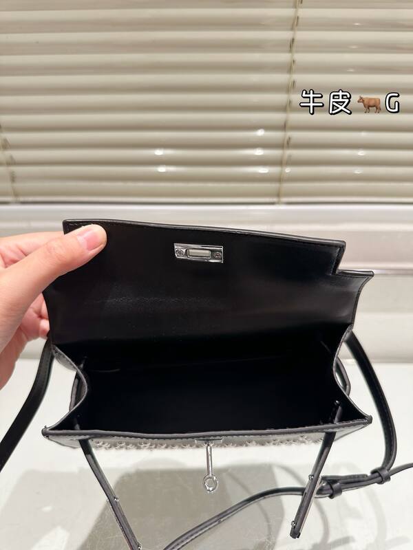 Hermes Kelly Black shoulder — Premium Replica