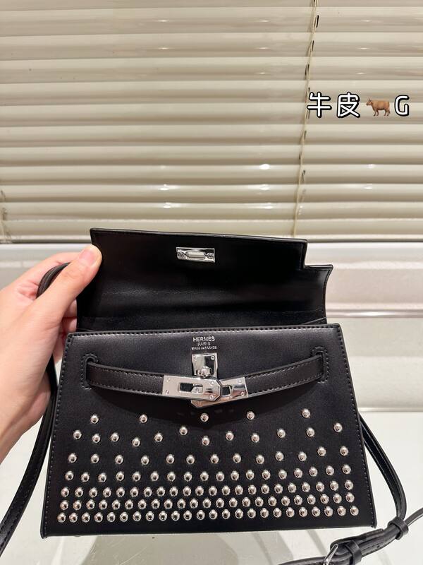 Hermes Kelly Black shoulder — Premium Replica