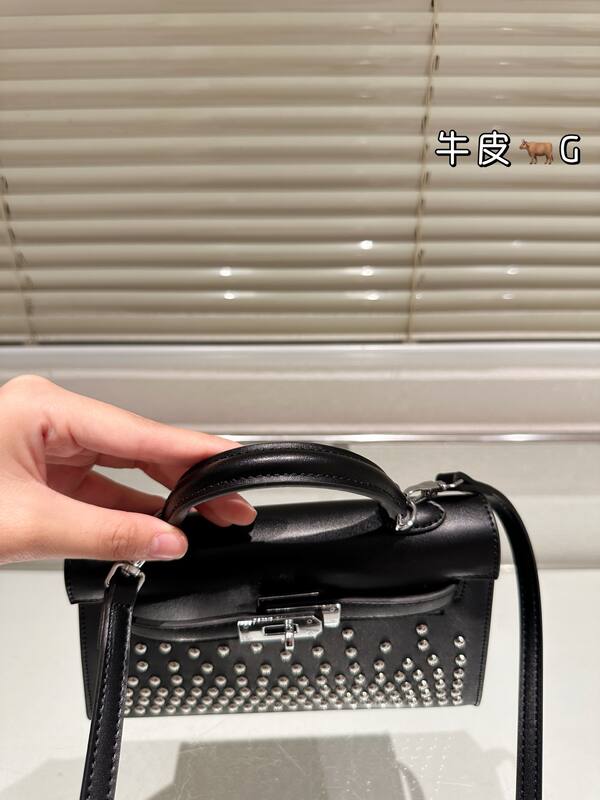 Hermes Kelly Black shoulder — Premium Replica