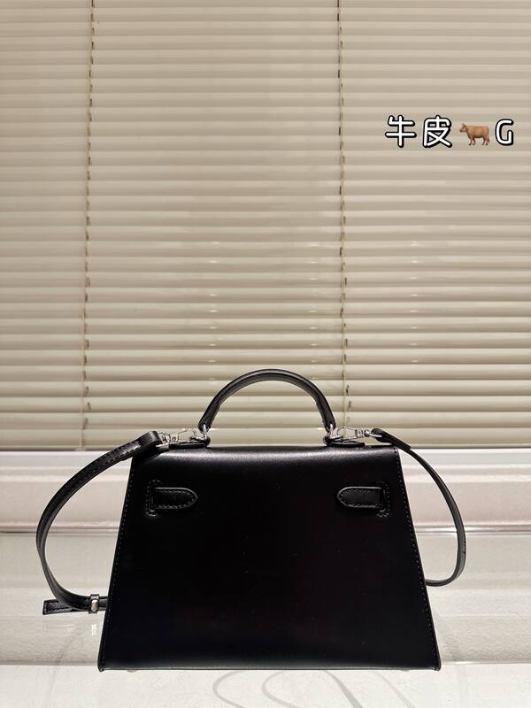Hermes Kelly Black shoulder — Premium Replica