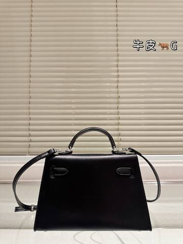 Hermes Kelly Black shoulder Premium Replica