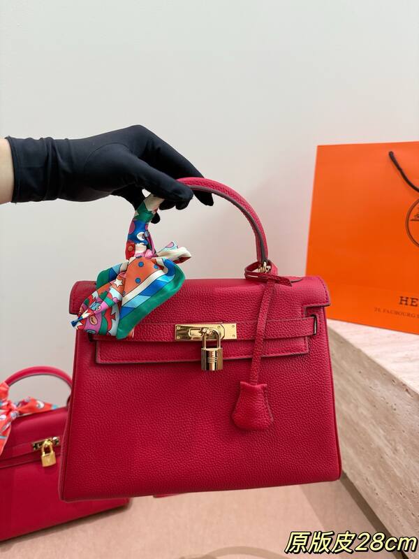 Hermes Kelly Red crossbody — 1:1 Replica