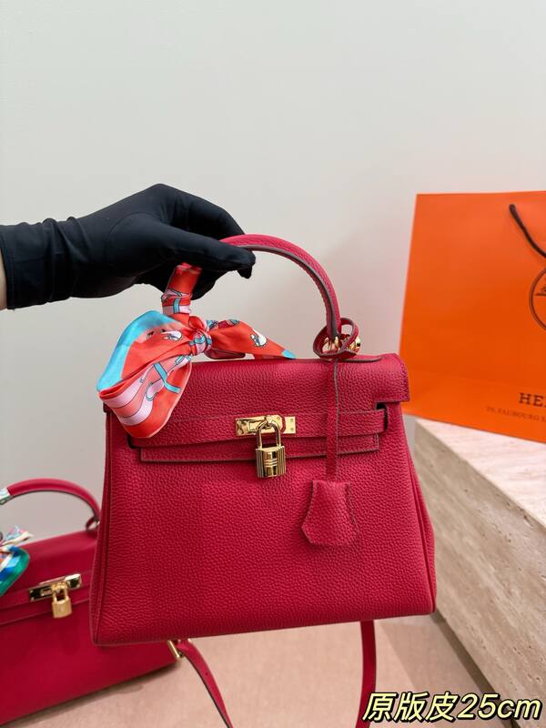 Hermes Kelly Red crossbody — 1:1 Replica