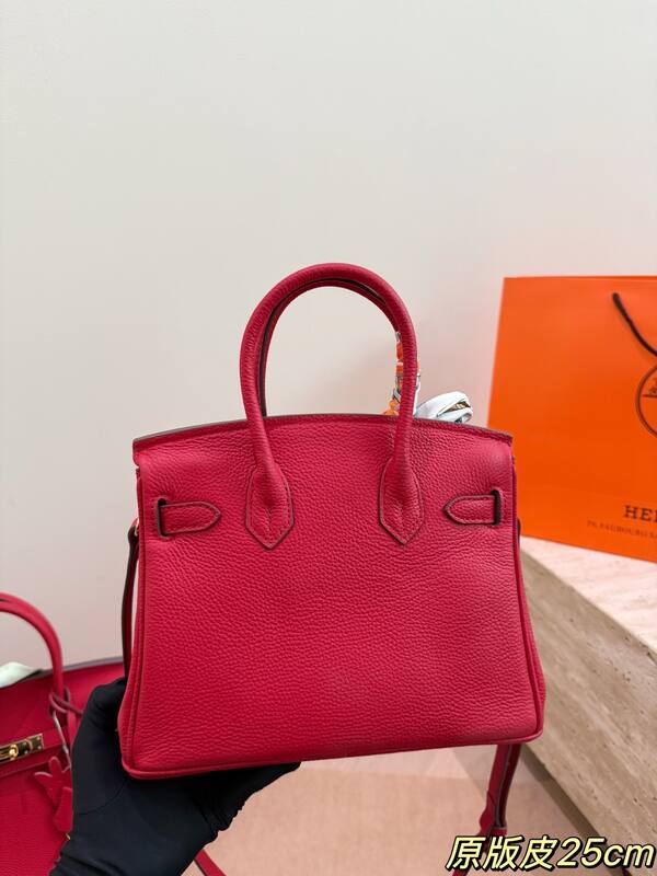 Hermes Birkin Red shoulder — Premium Replica