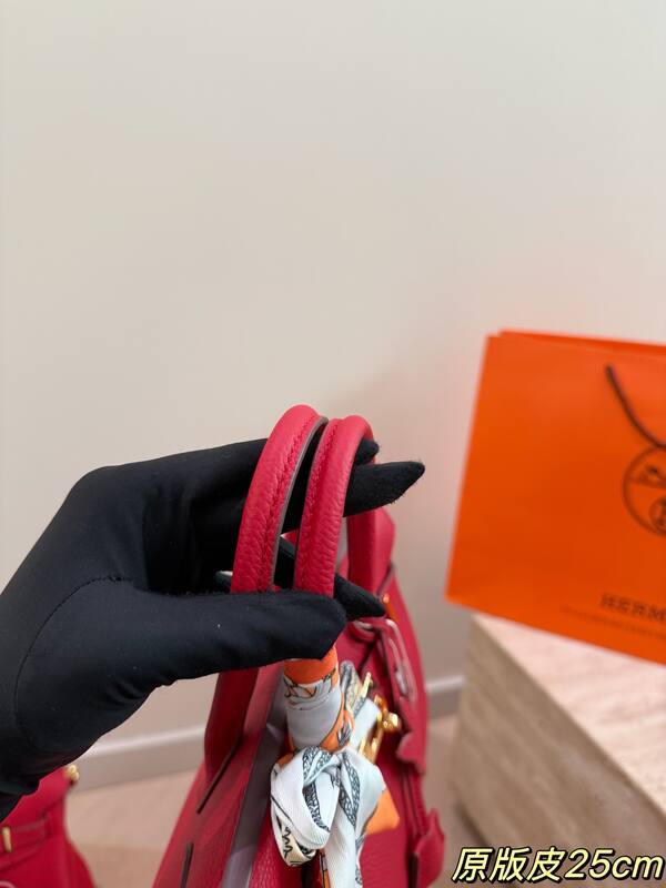 Hermes Birkin Red shoulder — Premium Replica