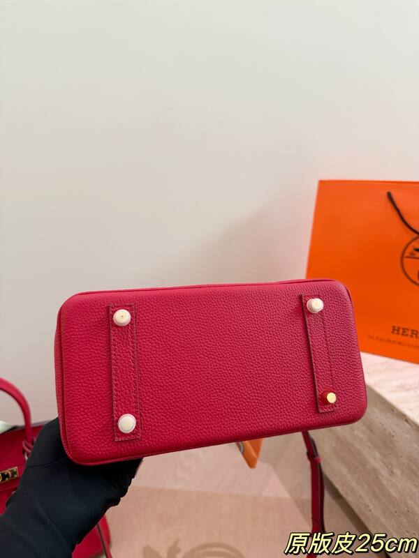 Hermes Birkin Red shoulder — Premium Replica