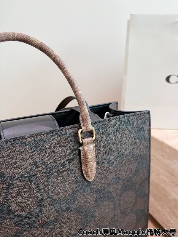Coach Monogram 40x30x16cm shoulder bag — 1:1 Replica